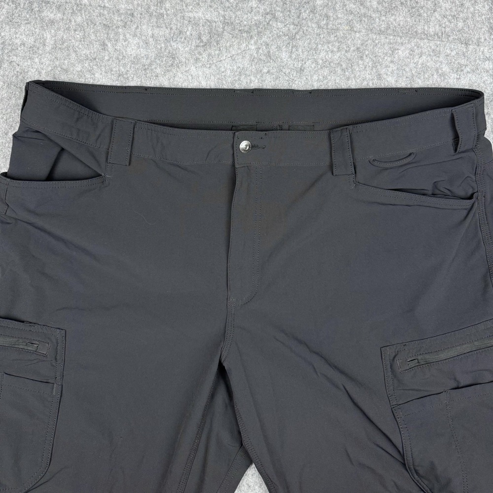 Duluth Trading Pants Mens 46x30 Black Flexpedition Standard Fit Stretch Hiking - Picture 2 of 16